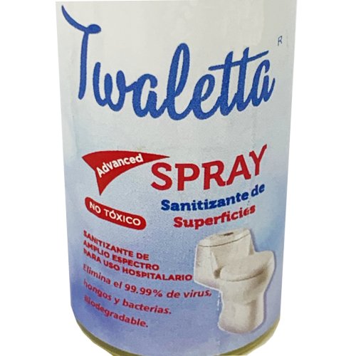 Sanitizante de superficies de grado hospitalario 30ml - twaletta.com.mx